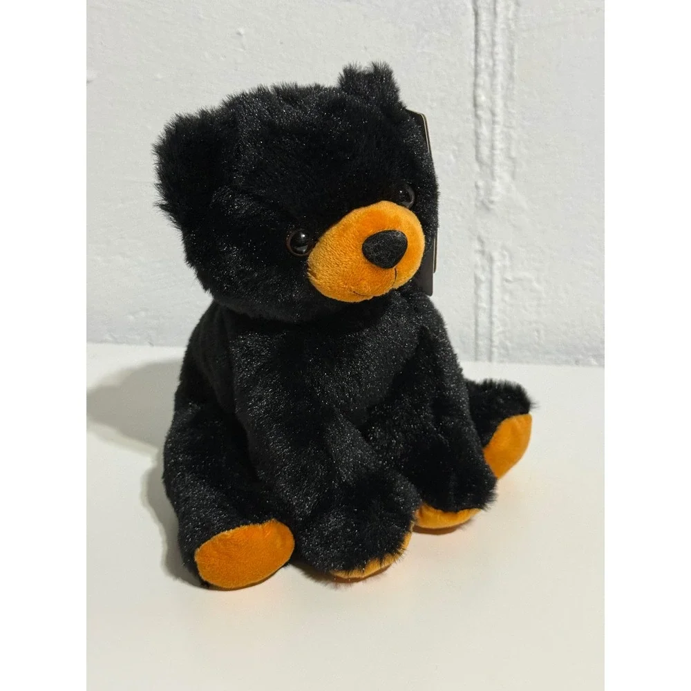 The Bear Factory Ember Black Bear Plush 8